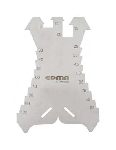 Tracette a zinc en inox - EDMA