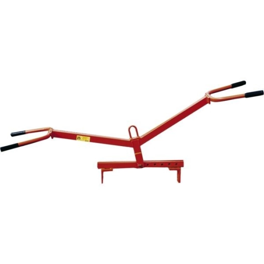 Pose bordure acier peint reglable 0,5 a 1m maxi 150kg