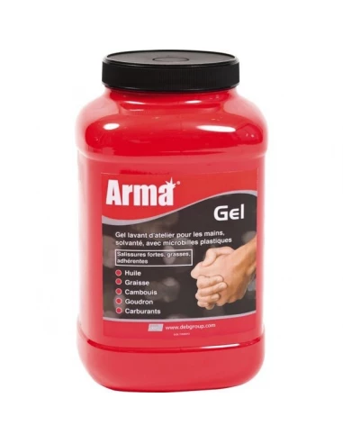 Gel nettoyant arma gel plus solvante microbilles - cartouche4 l
