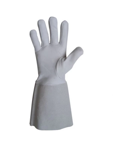 Gant tout fleur d'agneau manchette 14 cm taille 10