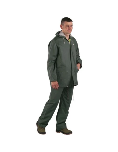 Ensemble de pluie pvc vert taille xxxl - COVERGUARD