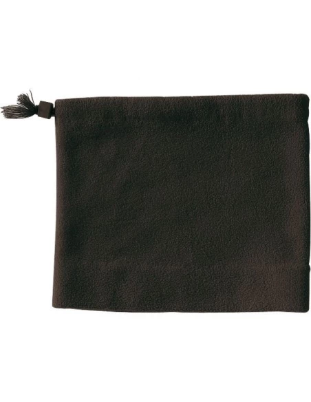 Bonnet coverhead noir tu polaire 100 % polyester