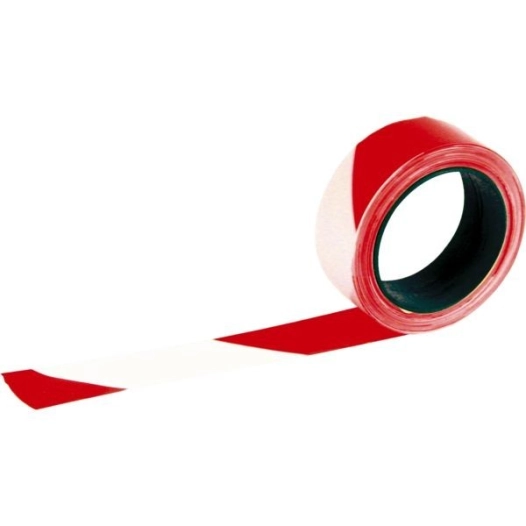 Rubaplast (dim :50 mm x 500 m,designation:rouge et blanc surflasque)