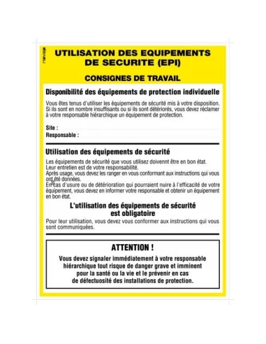 Affichage des consignes legales 400x300 473 incendie accident evacuation - NOVAP