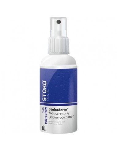 Stokoderm foot care spray de protection et desodorisant pour les pieds spray 100ml
