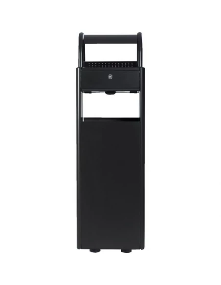 Cendrier corbeille sur pied enacier corbeille 30 l - cendrier 6 l