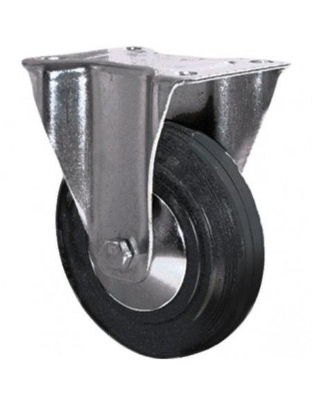 Roulette manut platine mecanic piv 125 h164 150kg