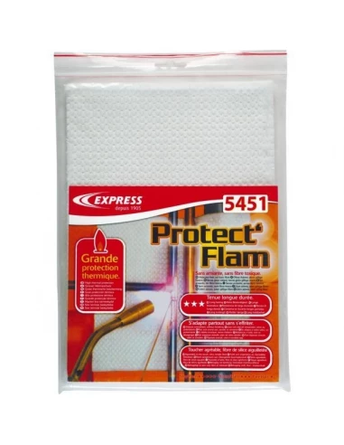 Protection thermique protect flam en fibre de silice format a4