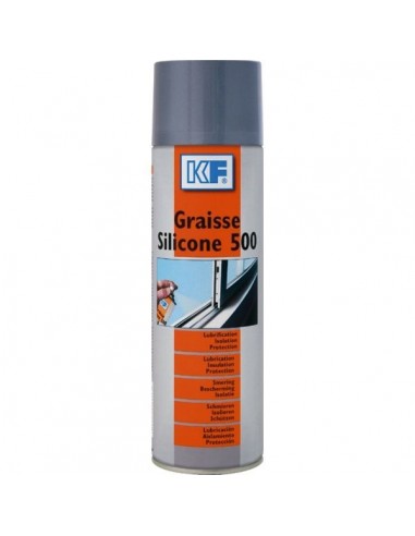 12 Graisse silicone 500 lubrification etancheite protection aerosol 400 m