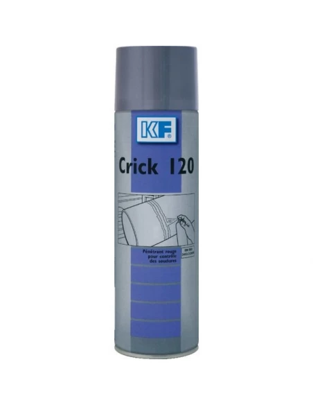 Crick 120 penetrant rouge pourcontrole soudure - aerosol 500 ml