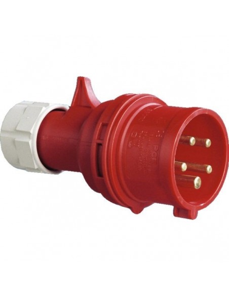 Fiche Mâle CEE 17 16A 5 Broches Connecteur industriel robuste 16A 5P - CEBA