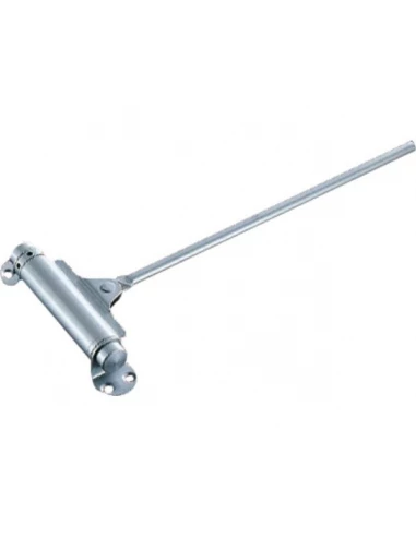 Ferme-porte à tringle Tirex 54 galet simple argent - GROOM