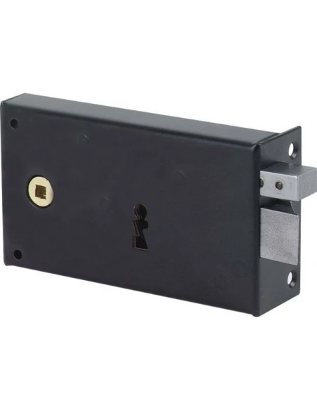 Serrure en applique monopointa chiffres horiz pene dt 1-2t droite
