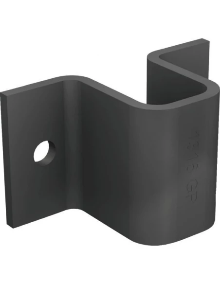 Gache à entailler pour verrou avec doigt de ø 14 mm 65 x 35