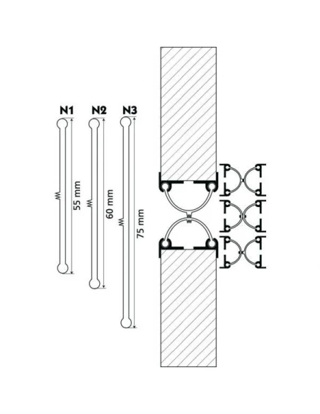 Battement etancheite: joint n3224cm