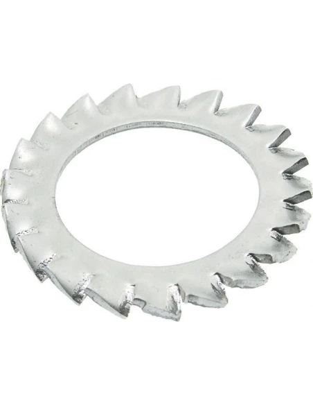 Rondelle dent.exter.zg din6798bte az 6x11 b400 eventail