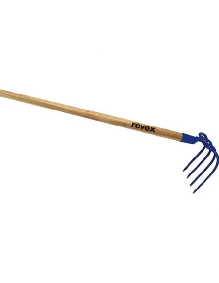 Croc a fumier a douille 4 dents 200 emmanche 1350 x 38