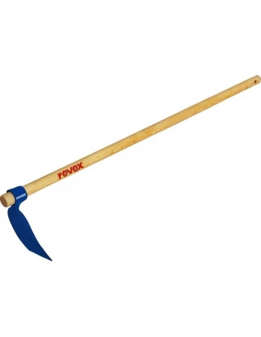 Houe acier forge trempe manchefrene vernis