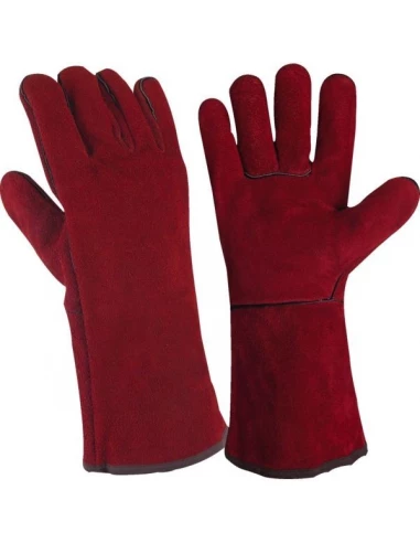 Lot 10 paires gant soudeur tout croute de bovin couture kevlar taille 10 unique