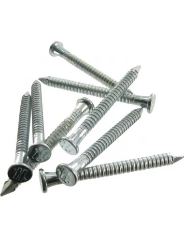 Pointe annelee electrozingueecna 4,0-50 - boite de 250 pointes