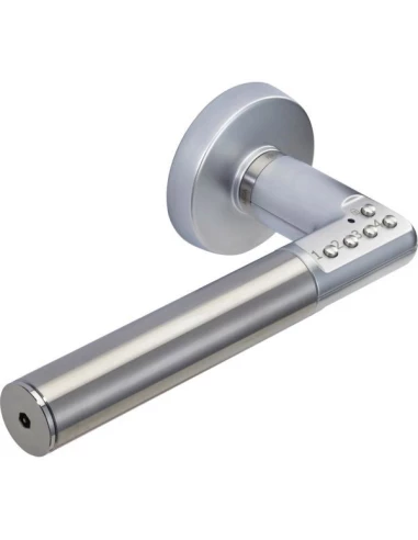 Ensemble Poignée de porte à code handle 4320 droite c7 35-80 chrome velours - VACHETTE