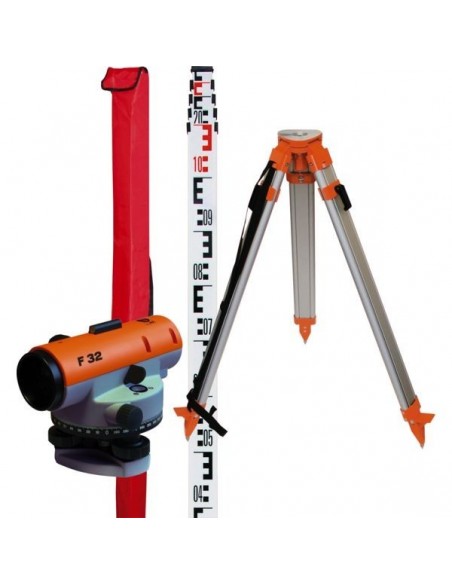 Kit Niveau Optique Nedo F32 Précision et robustesse pour vos chantiers - Générique
