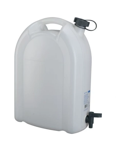 Jerrycan alimentaire avec robinet translucide - 10 l- 21163