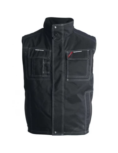 Gilet matelasse oxford noir combat taille xxl