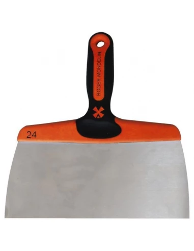 Couteau à enduire inox trempé manche trimatiere 16 cm - MOB