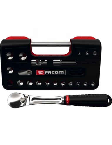 Coffret Douilles 1/2'' Standard Facom Sldbox1pb