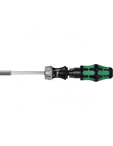 Tournevis a cliquet pour embout emmanchement hexagonal 1-4