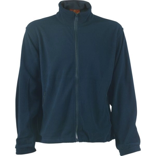 Pull polaire polyester 100 % 340 grs gris - taille xxl