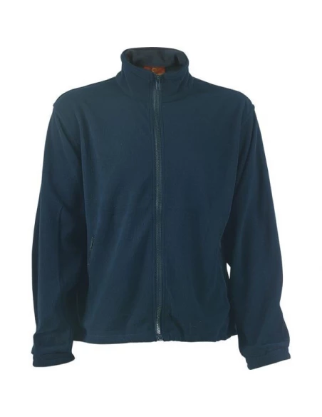 Pull polaire polyester 100 % 340 grs noir taille xxl