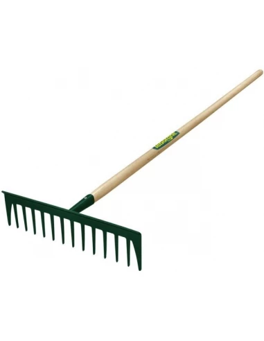 Rateau batipro 14 dents droites manche bois pefc 1550 mm