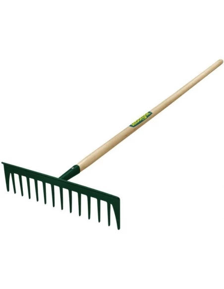 Rateau batipro 14 dents droites manche bois pefc 1550 mm