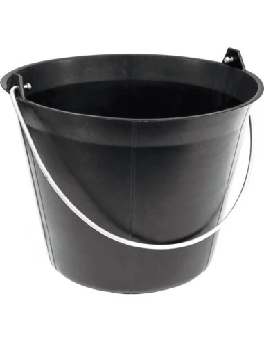 Seau maçon plastique 11l noir - VINMER