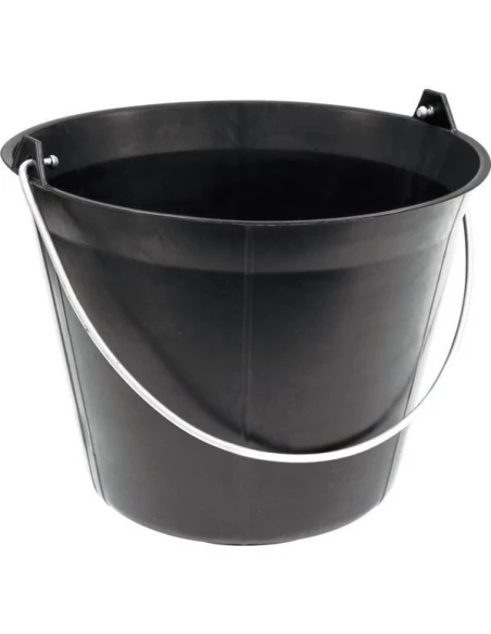 Seau maçon plastique 11l noir - VINMER