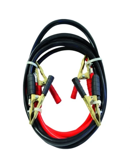 Cable de demarrage 320 a - pince laiton - 2 x 3 m - 16 mm²