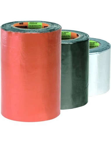 Bande etancheite bandetanche 375 10 m x 100 m aluminium