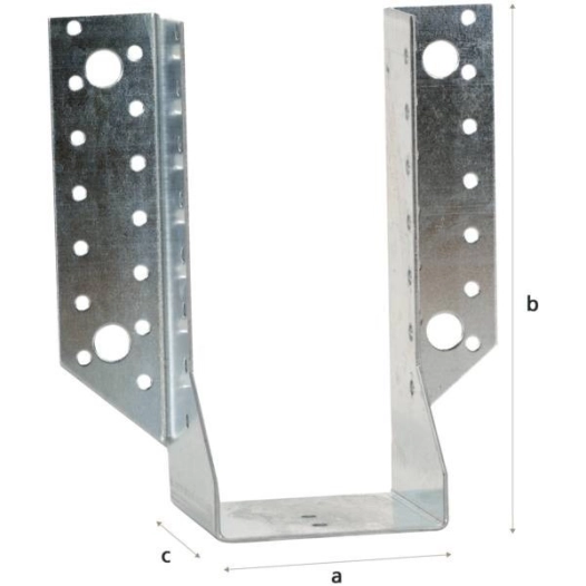 Sabot a ailes exterieuressae t440 larg 80 mm h 180 mm ep 2 - 25 pices