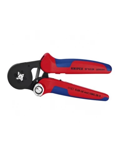 Pince a sertir les embouts systeme brevete