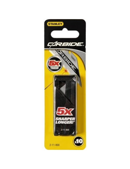 Lame de couteau carbide trapeze distributeur de 10 lames