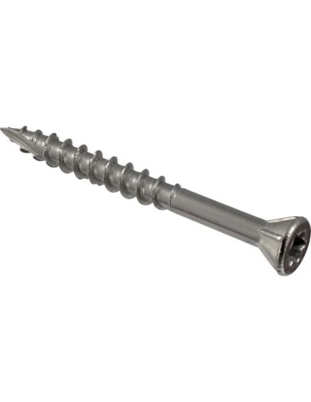 Vis terrasse inox a2 tf 6 lobes 5x60 (inox) boite de 200