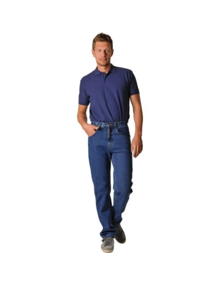 Jean denim type western 5 poche zip taille 54