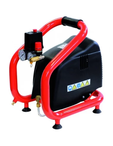 Compresseur portable 3 l 6 6m3-h 230 v mono 1.5 cv 8 bar 3400 tr-mm