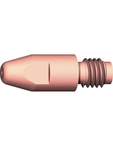 Tube contact pour torche mig -mag - m6 - diam 1 mm - blister de 10