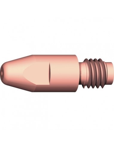 Tube contact pour torche mig-mag m8 - diam 1 2 mm - blisterde 10