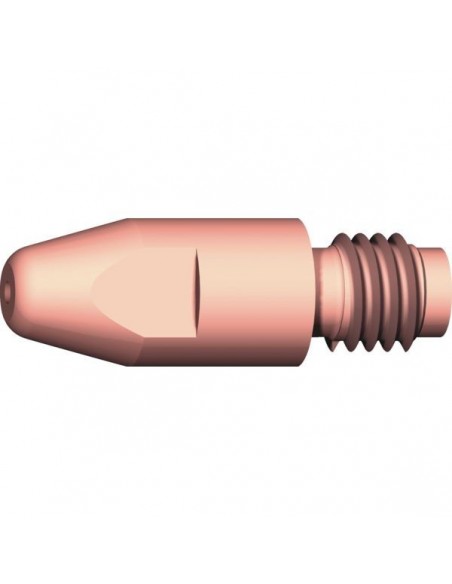 10 tube contact pour torche mig-mag m8 - diam 1 6 mm cu