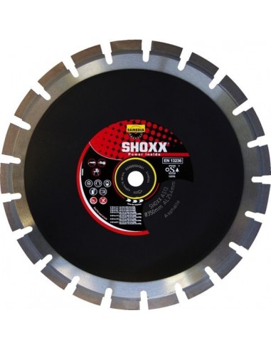 Shoxx asphalte as13 350 alesage 25,4