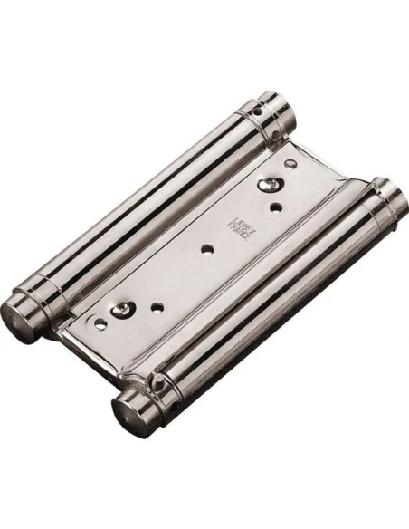 Charniere liobex double action n° 30 haut lame 100 acier argent